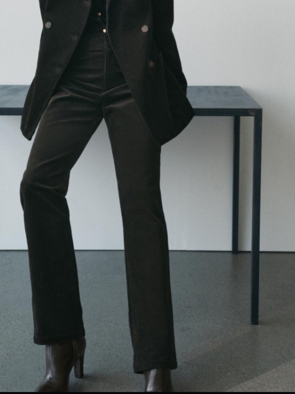 ZARA Dark Green Cords